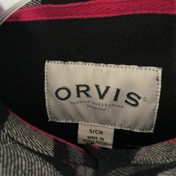 ORVIS Women’s Fleece Lined Plaid Jacket Size S - Picture 3 of 12